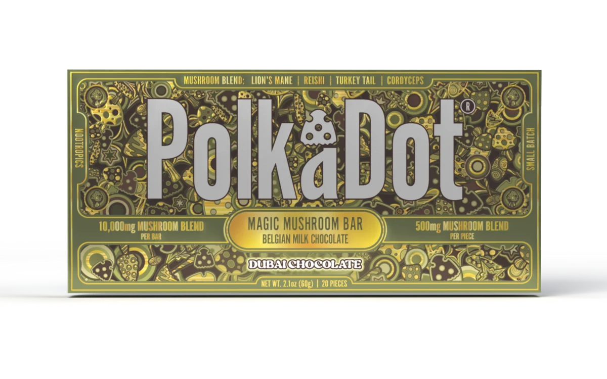 PolkaDot Dubai Chocolate Chocolate Bar