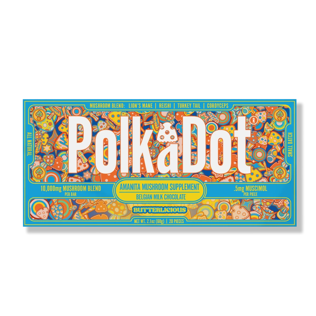 PolkaDot Butterlicious Chocolate Bar