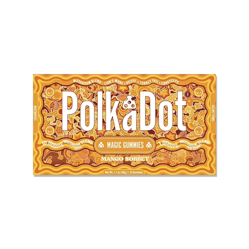 PolkaDot Mango Sorbet Gummies