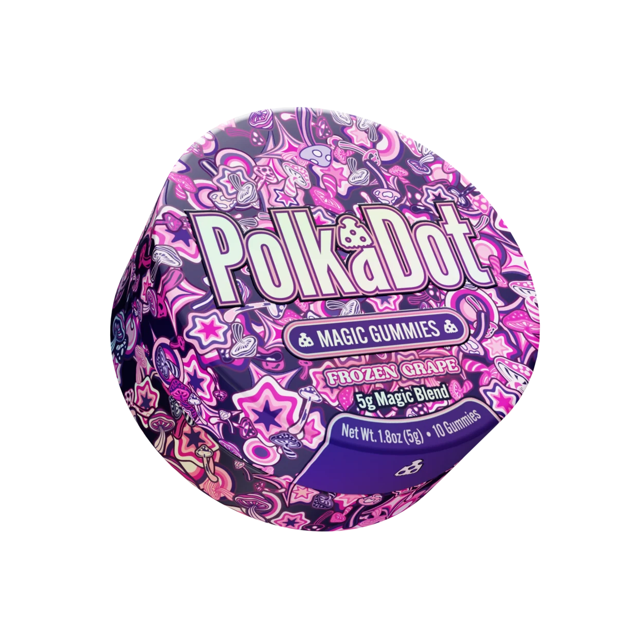PolkaDot Frozen Grape Gummies (Tin)