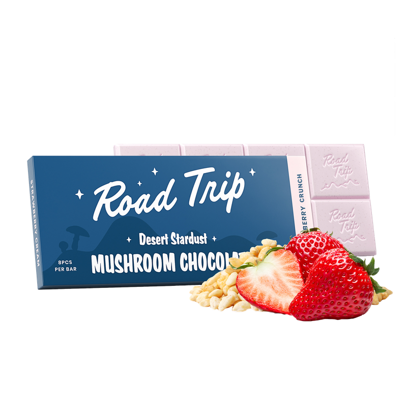 Desert Stardust Chocolate Bar — Strawberry Crunch