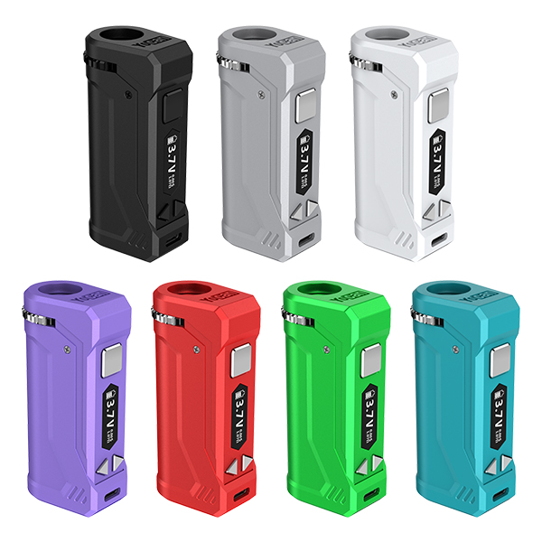 Yocan UNI Pro 2.0 batteries in seven colors